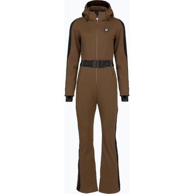 EA7 Emporio Armani Дамски скиорски гащеризон EA7 Emporio Armani Ski Kitzbuhel Softshell carafe