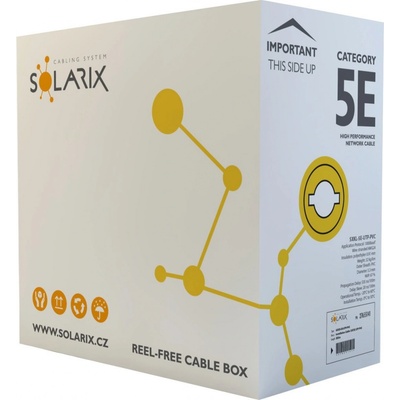 Solarix SXKL-5E-UTP-PVC CAT5E, UTP, PVC, 305m