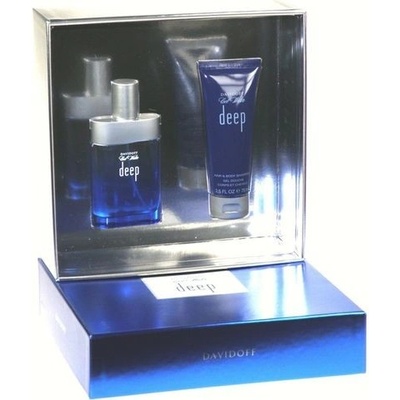 Davidoff Davidoff Cool Water Deep EDT 50 ml + sprchový gel 75 ml dárková sada