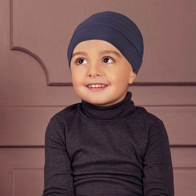 Christine Headwear Čepice Petite Tiger vzor Black Iris
