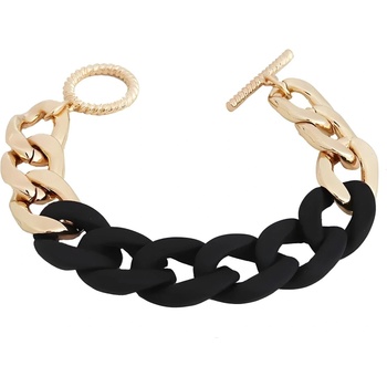 HARAHU Гривна ca-28658 - Златна / Черна / Матова kp28658 (ca-28658)