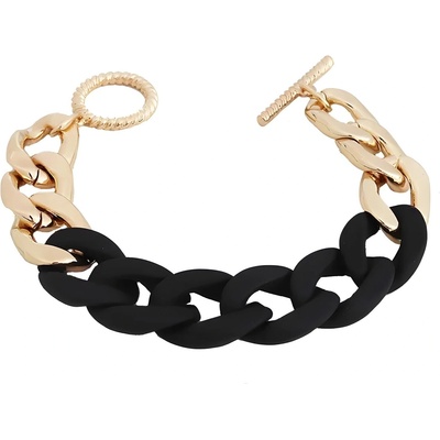 HARAHU Гривна ca-28658 - Златна / Черна / Матова kp28658 (ca-28658)