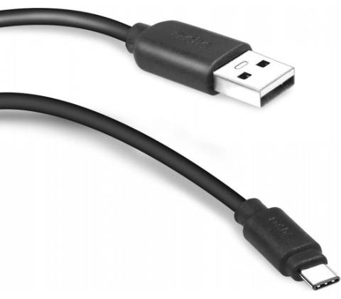SBS TECABLEMICROC15K USB-C, 1,5m, černý