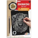 Vyškrabávací obrázok Lev