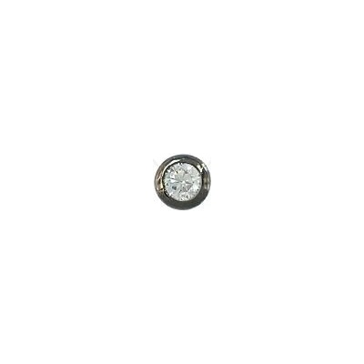 InfinitySilver Strieborný náhrdelník vlasec so zirkónom čierny SN14369039