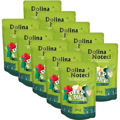 Dolina Noteci Superfood Adult Jeleň & Kačica 10 x 300 g