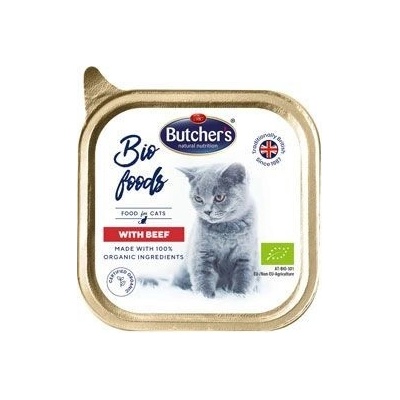 Butcher's Cat Bio s hovädziem 85 g