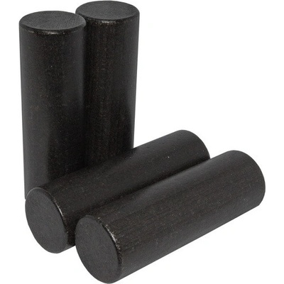 DrKO Dřevěný válec 12 cm 1ks černá