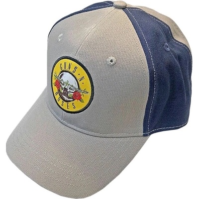 Guns N' Roses Circle Logo (2-Tone) Шапка с козирка Grey & Navy Blue UNI (GNR2TCAP01GN)