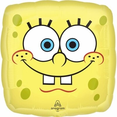 Anagram Čtverec SpongeBob Square Face 43 cm fóliový balónek