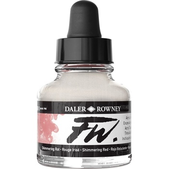 Daler Rowney FW Акрилно мастило Shimmering Red 29, 5 ml 1 бр (160029713)