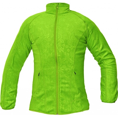 Yowie bunda fleece dámska zelená