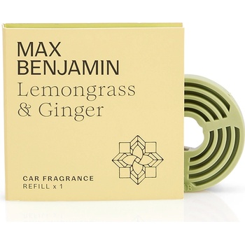 Max Benjamin Пълнител за ароматизатор за кола Max Benjamin Lemongrass and Ginger (RB-CFR01)
