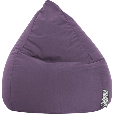 Beanbag Sedací vak Easy L 70 × 90 cm fialový