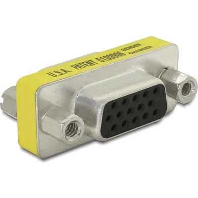 Delock Gender Changer Sub VGA Adapter F/F 65001