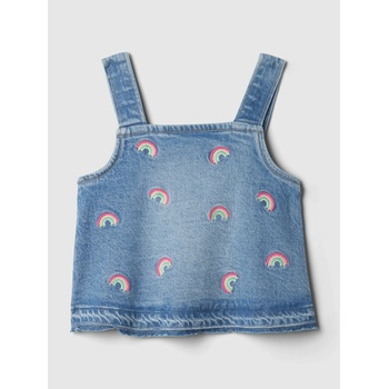 GAP Бебешки дънков топ GAP GAP | Sin | Момичешки | 18-24 месеца