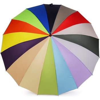 Duha rodinný deštník velký multikolor