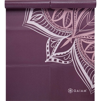 GAIAM Йога постелка cranberry point - сгъваема - 1 бр