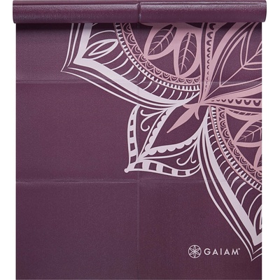 GAIAM Йога постелка cranberry point - сгъваема - 1 бр