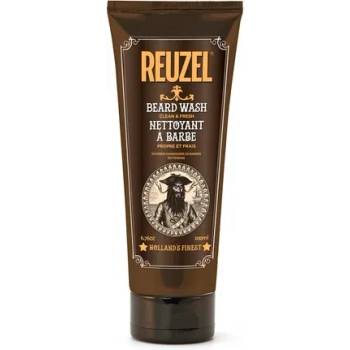 Reuzel Beard Wash Clean & Fresh mycí gel na vousy a obličej pro muže 200 ml