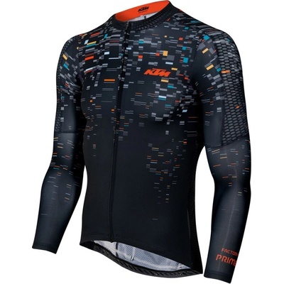 KTM Factory Prime Jersey LS Black Rustle černá pánské