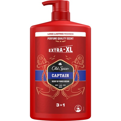 Old Spice Captain 3в1 Шампоан и душ за мъже 1000ml (10PC020070)