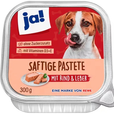 Ja! Saftige Pastete mit Rind Leber 300g