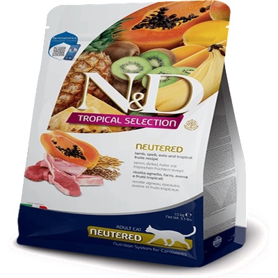N&D Tropical Selection Adult Neutered lamb 5 kg