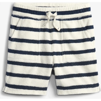 GAP Детски къси панталони на ивици GAP GAP | Sin Byal | Момчешки | 4 години
