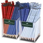 Faber-Castell Графитен молив, B, триъгълен, FABER-CASTELL "Grip 2001", смесен 117040 (117040)