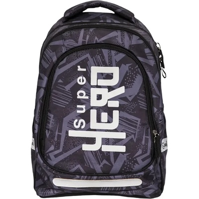 S-Cool Ученическа, анатомична раница s-cool light super hero, 19 л