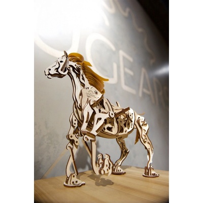 Ugears 3D puzzle Kůň 410 ks