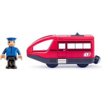 Woodyland Модерна електрическа машинка - червена