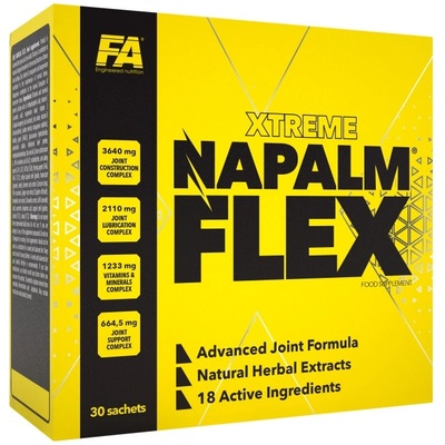 FA Nutrition Xtreme Napalm Flex | Advanced Joint Formula [30 Пакета]