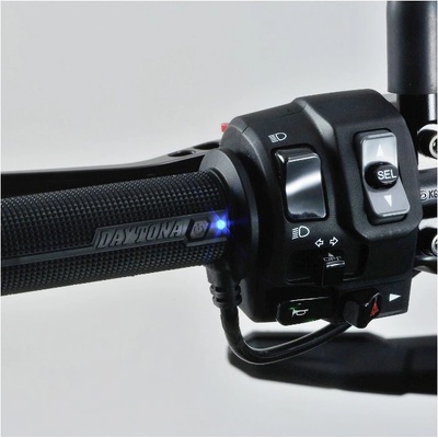 Vyhřívané rukojeti Daytona s integrovaným přepínačem 22 mm | Zboží Auto