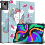 Techsuit Калъф за Lenovo Tab M11 - FoldPro - Unicorn