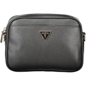 GUESS Дамска чанта от естествена кожа guess jeans, Размер uni, Цвят Черен (bg697414_neblack)