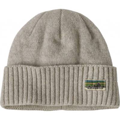 Patagonia Brodeo beanie og legacy label crisp grey