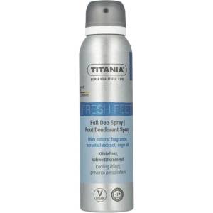TITANIA Спрей дезодорант за крака, с охлаждащ ефект, 150 ml - ozone