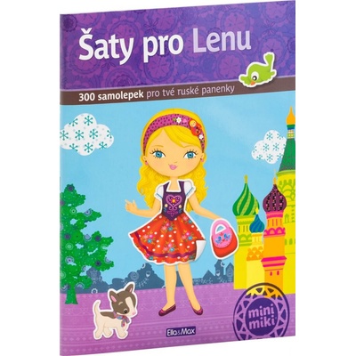 Šaty pre LENU - kniha samolepiek