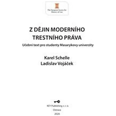 Z dějin moderního trestního práva
