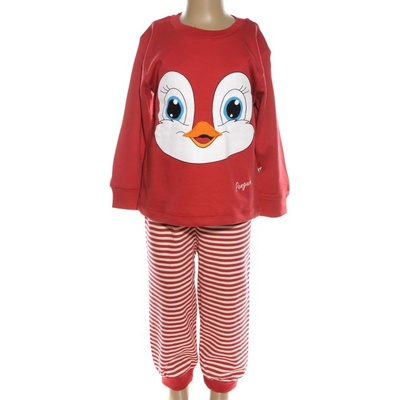 Detské pyžamo pinguin růžové