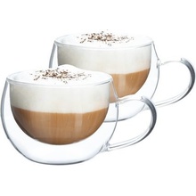 HOTCOOL Termo sklenice Cappuccino 2 x 280 ml