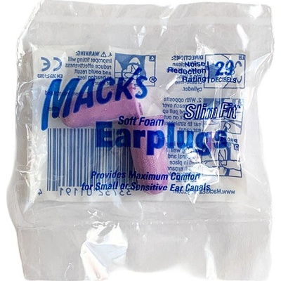 Mack's Slim Fit štuple do uší 1 pár