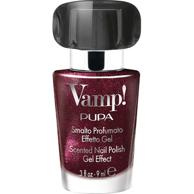 PUPA Milano Lak na nechty VAMP! (Scented Nail Polish Gel Effect) 9 ml 318 Interstellar Plum