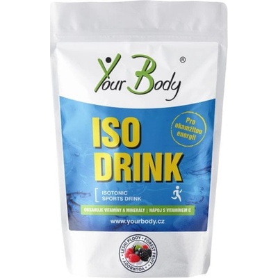 YOURBODY ISO DRINK Lesní plody 500 g