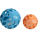 Karlie-Flamingo Gumová mřížkovaná koule s LED světlem uvnitř 8,3 cm