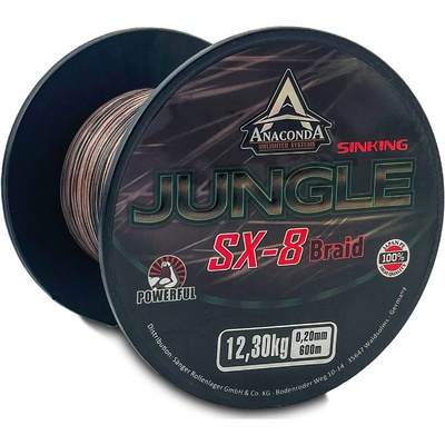 Saenger Anaconda šnúra jungle sx-8 600m 0,28mm