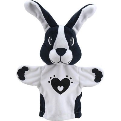 The Puppet Company Кукла за театър The Puppet Company - Моята първа кукла в черно и бяло, зайче (3838)