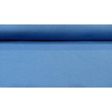 Dekorační látka jednobarevná LISO 404 modrá šíře 140 cm